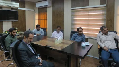 برگزاری نشست هم اندیشی فرمانده و معاونت&zwnj;های تخصصی ناحیه بسیج دانشجویی استان هرمزگان با فرماندار ویژه شهرستان میناب + تصاویر