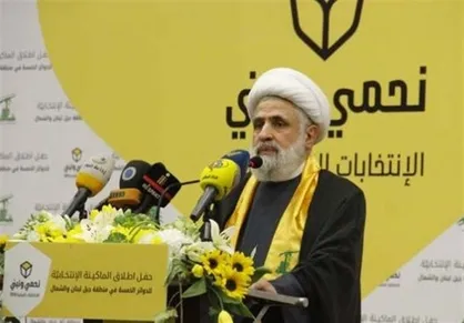 شیخ نعیم قاسم: آل سعود مانع ثبات در منطقه و کیف پول طرح&zwnj;های آمریکایی صهیونیستی است