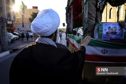 وداع و تشیع پیکر چهار شهید مدافع حرم  لشکر فاطمیون در قم