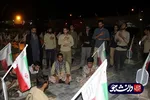خدمت رسانی دانشجویان خوزستانی به سیل زدگان اسکان داده شده در یادمان شهدای هویزه