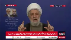 شیخ نعیم: رژیم صهیونیستی در راستای پروژه اسرائیل بزرگ کار می‌کند / آمریکا در هر گام از اسرائیل حمایت می‌کند