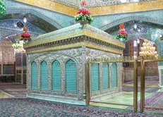 نورپردازی جدید ضریح امام رضا (علیه السلام) +عکس