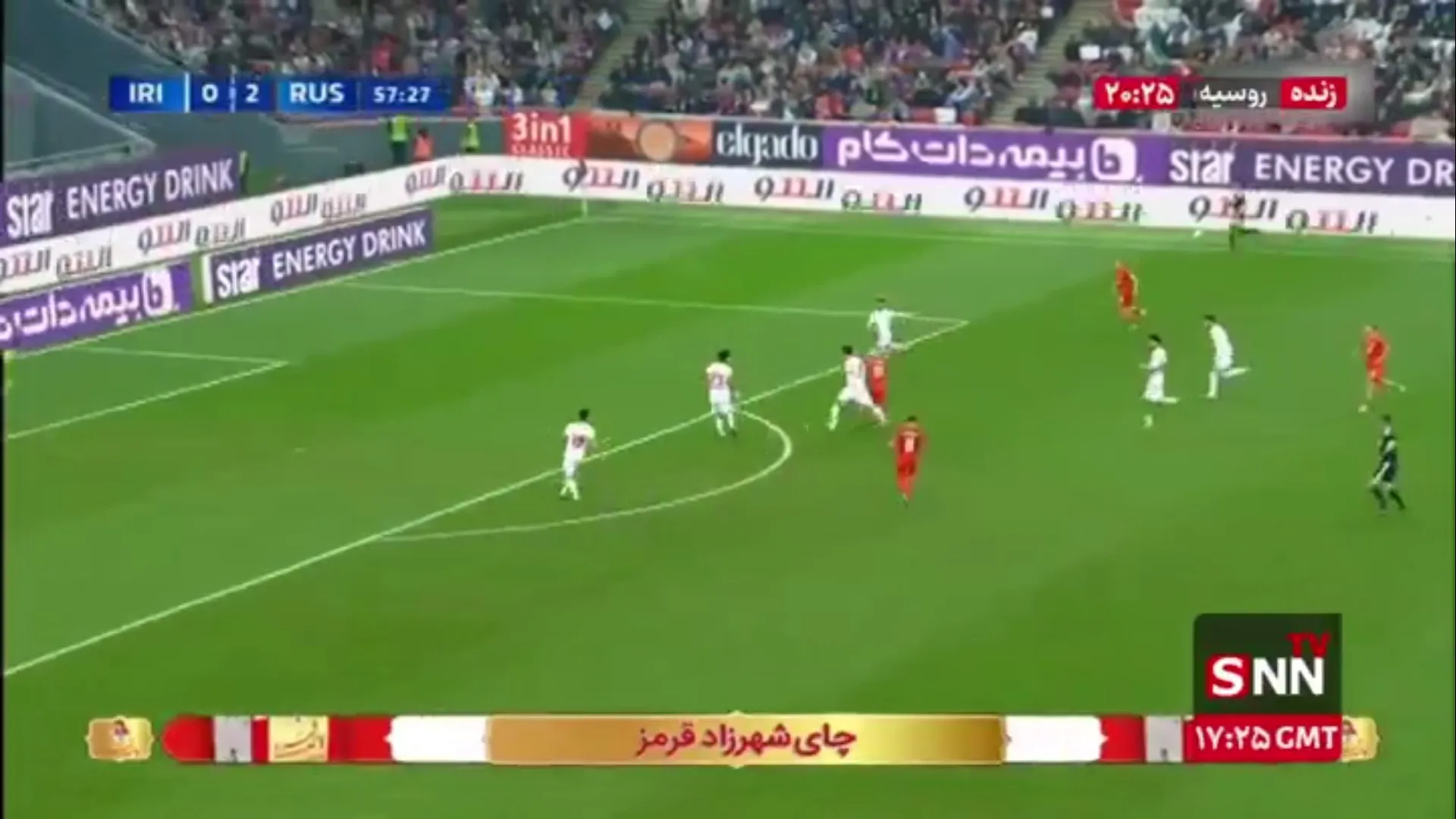 سیو نیازمند مانع گلزنی بازیکن روسیه شد / ایران 0 - 2 روسیه