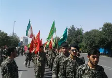 رزمایش اقتدار عاشوراییان در زرند برگزار شد