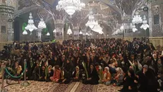 گلباران حرم امام‌رضا (ع) توسط بانوان مشهدی در ۹ اردیبهشت