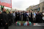 تشییع شهید سید حسن صالحی