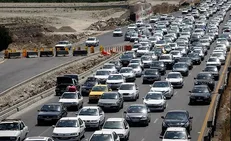 ترافیک پرحجم در جاده قم و محور‌های منتهی به مشهد / جاده چالوس ساعت ۱۸ امروز یکطرفه می‌شود