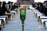 جزء خوانی قرآن کریم در حرم حضرت عبدالعظیم(ع)