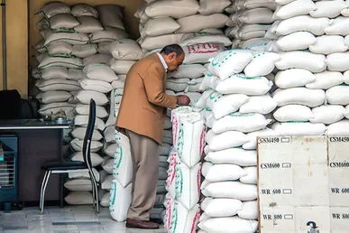 کشف و ضبط ۲۰ تن برنج خارجی قاچاق در البرز