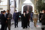 بزرگداشت علامه حسن‌زاده آملی در مدرسه فیضیه قم