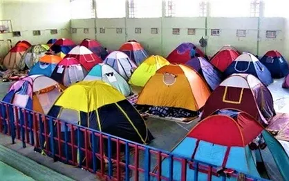 اسکان بیش از ۱۲۰۰ خانوار در کمپ&zwnj;های شهر اهواز
