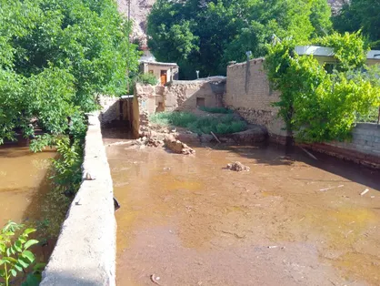 وقوع سیل و آبگرفتگی در برخی روستا&zwnj;های استان تهران، مرکزی و سمنان