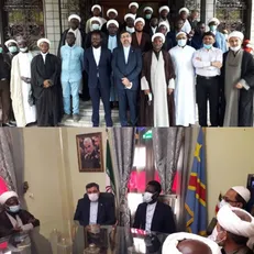 برگزاری مراسم سالگرد شهادت سردار سلیمانی در سفارت جمهوری اسلامی ایران در کنگو