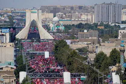 مراسم تشییع پیکر رهبر شهید انقلاب در تهران (۱)