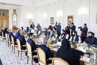 دیدار معاون اقتصادی طالبان