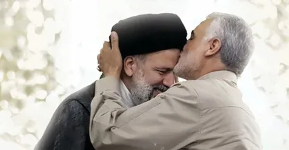 آیت&zwnj;الله رئیسی یار دیرین حاج قاسم سلیمانی بود