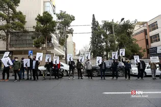 تجمع دانشجویان دانشگاه تهران در اعتراض به‌ اقدام ضداسلام هند