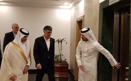 دیدار رئیس&zwnj;کل بانک مرکزی ایران با مقامات بانکی قطر&zwnj;