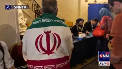 شور ایرانیان مقیم پاریس برای شرکت در انتخابات ریاست جمهوری