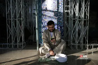 مراسم دعای عرفه در حرم مطهر رضوی