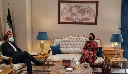 دیدار سخنگوی وزارت خارجه روسیه با خطیب&zwnj;زاده