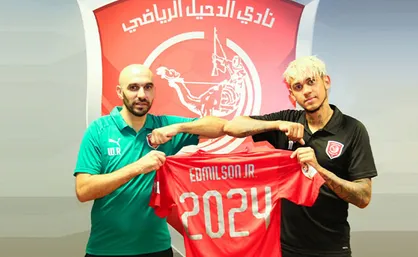حریف قطری پرسپولیس با ادمیلسون تمدید کرد +عکس