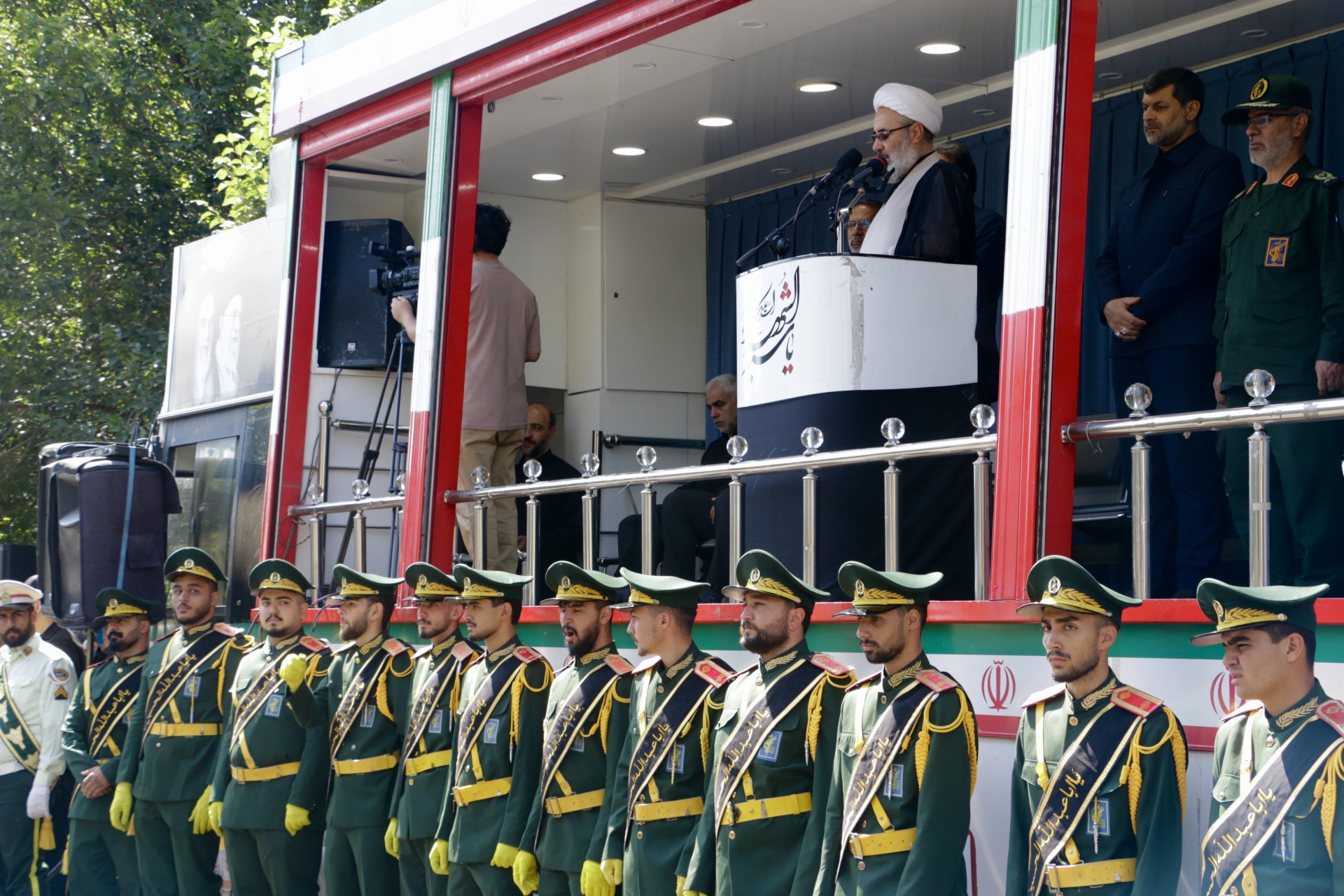 پیکر مطهر شهید سرتیپ دوم «محمود ملاجباری» در تبریز تشییع شد