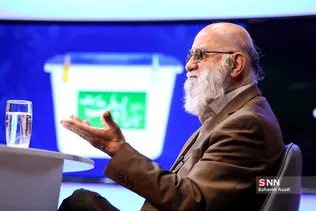حضور مهدی چمران در خبرگزاری