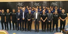 تقدیر از ملی‌پوشان نوجوان و امضای تفاهم‌نامه همکاری فدراسیون و شهرداری برای حمایت از ۲ تیم ملی