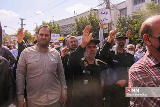 قیام مردم شیراز علیه اغتشاشگران