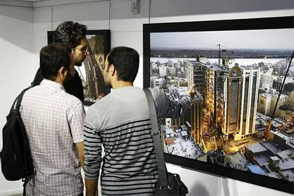 نمایشگاه عکس &laquo;غمی دگر&raquo; در حوزه هنری افتتاح شد