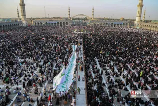 اجتماع خانوادگی «سلام فرمانده» در جمکران