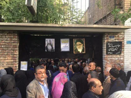 پیکر اعظم طالقانی در تهران تشییع شد