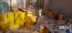 کشف انبار احتکار روغن موتور در یک منزل مسکونی در بیرجند