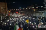 عکس وداع شهید رئیسی