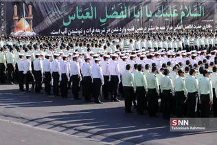 صبحگاه مشترک ماموران ناجا