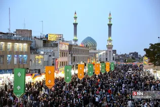  تحویل سال۱۴۰۱ در حرم حضرت معصومه(س)