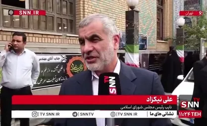 نیکزاد: مجلس یکشنبه نامه نمایندگان درباره ساخت بمب هسته&zwnj;ای را بررسی می&zwnj;کند
