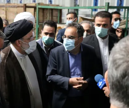 رئیس&zwnj;جمهور از کارخانه پاکریس مهدی&zwnj;شهر بازدید کرد