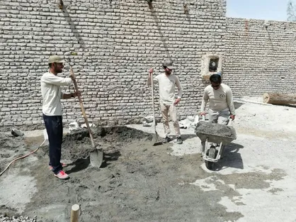 اردوی جهادی دانشجویان دانشگاه سیستان و بلوچستان در زهک برگزار شد/ ساخت مکانی به مساحت ۳۰۰ متر مربع برای اشتغال