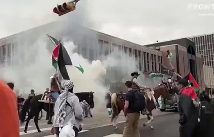گاوچران&zwnj;های تگزاس، حامی فلسطینیان