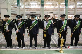 آئین خطبه خوانی خادمان 