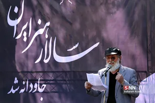 تشییع پیکر مرحوم محمدعلی کشاورز در قطعه هنرمندان