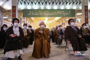 ارتباط تصویری مردم قم با رهبر معظم انقلاب اسلامی