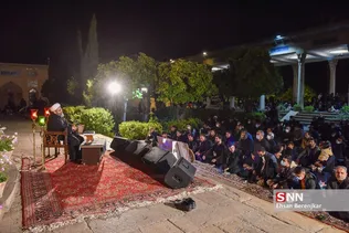 مراسم شب قدر در حافظیه شیراز