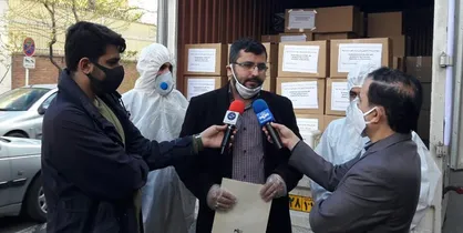 توضیحات معاون بسیج دانشجویی درباره ارسال تولیدات بهداشتی برای مردم مستضعف آمریکا