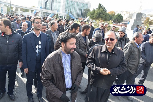 راهپیمایی دانشگاهیان دانشگاه کردستان در محکومیت اغتشاشات اخیر
