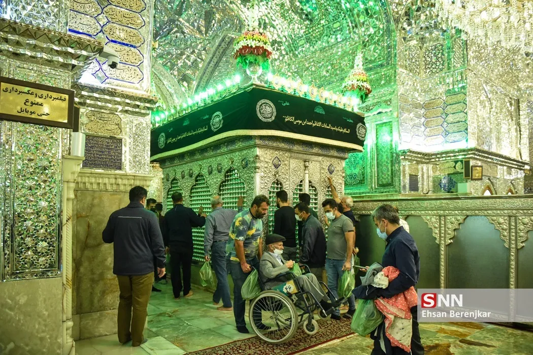 مراسم احیای شب نوزدهم ماه مبارک رمضان در حرم مطهر شاهچراغ(ع) شیراز‎‎
