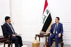 نخست وزیر عراق با سفیر سوریه در این کشور دیدار کرد