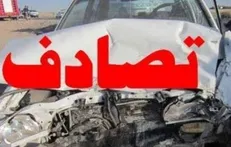 تصادف اتوبوس با کامیون در قزوین